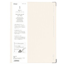 Fleek binder notes A5　バインダーノート　White柄　ホワイト　No.8417-05　[M便 1/1]