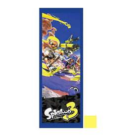 スプラトゥーン3　ジュニアバスタオル　スプラッシュデイ柄　[No.4525003300]　[M便 1/1]