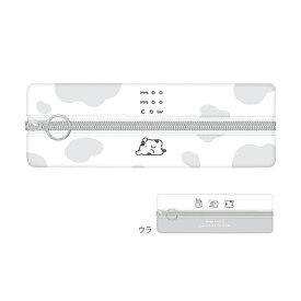 2ルームペンケース　モーモーカウ柄　115681　[M便 1/1]