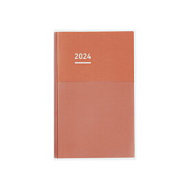 〔大特価〕コクヨ　2024年　ジブン手帳DAYs mini　B6　レッド　ニ-JDM1R-24　[M便 1/2]