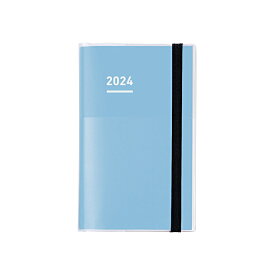 〔大特価〕コクヨ　2024年　ジブン手帳ファーストキット mini　B6　ブルー　ニ-JFM1B-24　[M便 1/2]