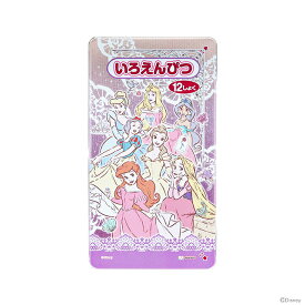 ディズニープリンセス　色鉛筆　12色　4901770729107　新入学文具　[M便 1/4]　[disneyzone]