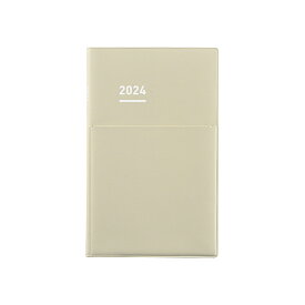 コクヨ　2024年　ジブン手帳Biz 2024 Spring　4月版　A5　マットベージュ　ニ-JB1LS-244　[M便 1/2]