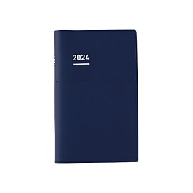 コクヨ　2024年　ジブン手帳Biz mini 2024 Spring　4月版　B6　マットネイビー　ニ-JBM1DB-244　[M便 1/2]