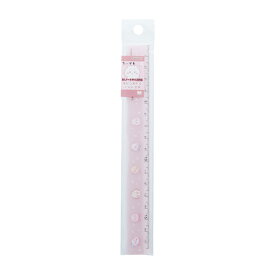 ちいかわ　ぴったり定規　17cm　ともだち柄　4901770722443　[M便 1/15]