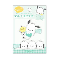 サンリオキャラクターズ　マルチクリップ　ポチャッコ柄　119882　[M便 1/8]◆[パケ2cm]◆