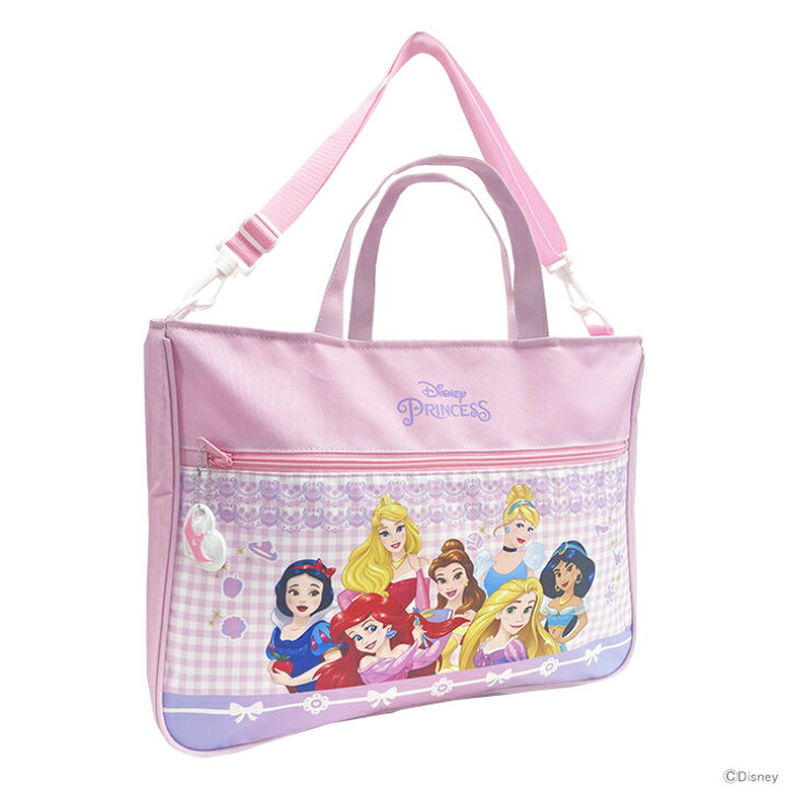 楽天市場】ディズニープリンセス 2WAYレッスンバッグ ピンク D5682PN-1 