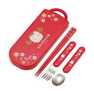 となりのトトロ　抗菌　食洗機対応スライドトリオセット＜お箸・スプーン・フォーク＞　メイのお弁当柄　…