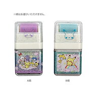 ポケモン　ローラー消しゴム　ポケピース柄　どちらが届くかお楽しみ　750404003　[M便 1/20]