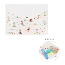 mofusand　フラットケース　にゃんぱんつ！柄　4901770774206　[M便 1/2]