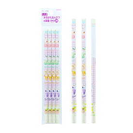 ちいかわ　かきかた鉛筆　2B　六角軸　4本組　4901770775241　新入学文具　[M便 1/12]