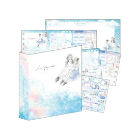 ミニプロフィールブック　ガーリースウィート柄　127100　[M便 1/2]