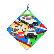 【25%OFF】トミカ　ループ付きタオル　ユーズフル柄　WO459000　新入学文具　[M便 1/3]