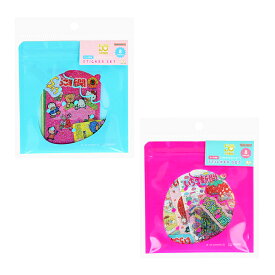 サンリオキャラクターズ　いちご新聞　ケース入りステッカーシールセット　8柄入り　2カラー　[M便 1/18]