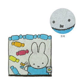 ミッフィー　ミニタオル　 ミッフィーとキャラメル柄　[No.5805034000]　[M便 1/3]