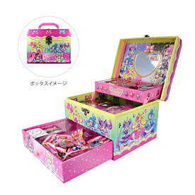 【半額】キミとアイドルプリキュア♪ ひみつのラブリーボックス 4901771320341 おもちゃ セット 女の子 キャラクター メイクボックス 変身 アクセサリー メモ 鏡 アイテム 鍵つき 収納 誕生日 お得 人気 ギフト プレゼント 人気 こども 3歳 4歳 5歳 2000円台 3000円台
