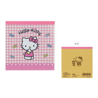 ハローキティ　スクエアメモ　ピンク　4901770642710　[M便 1/6]