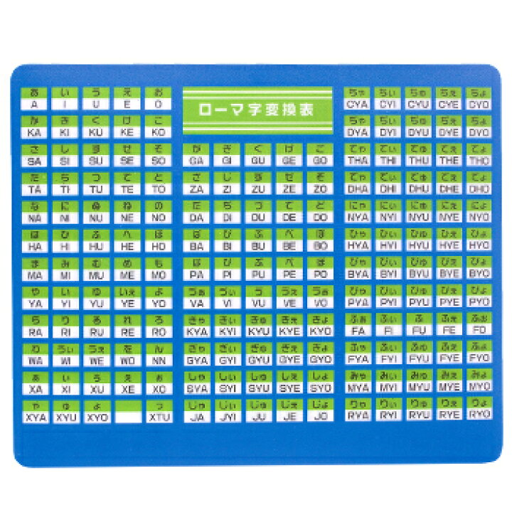 楽天市場 アーテック マウスパッド ローマ字変換表付 M便 1 8 ランドセルと文房具 シブヤ文房具 楽天市場 アーテック マウスパッド ローマ字変換表付 M便 1 8 ランドセルと文房具 シブヤ文房具