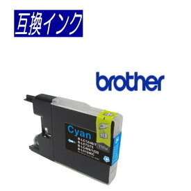 【メール便対応可】ブラザー Brather◆LC12C/LC17C(シアン)対応　LC12/LC17系 新品互換インクカートリッジ/互換/インク