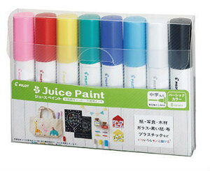 y[֑ΉszpCbgPILOT 痿}[J[ uJuice Paint(W[XyCg)v 8FZbg SJP-160MN-8C