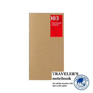y[֑ΉzuTRAVELER'S notebook(gx[Ym[g)v 003 tB r (M[TCY) 14247006