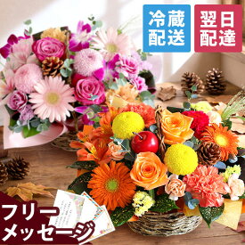 【翌日届け 14時まで】 花 誕生日 敬老の日 敬老 季節のおまかせアレンジ 送料無料 即日発送 フラワー 花 生花 秋 歓迎 退職 女性 誕生日プレゼント バースデー 結婚記念日 祝い 送別 出産祝 開店祝 早割期間外
