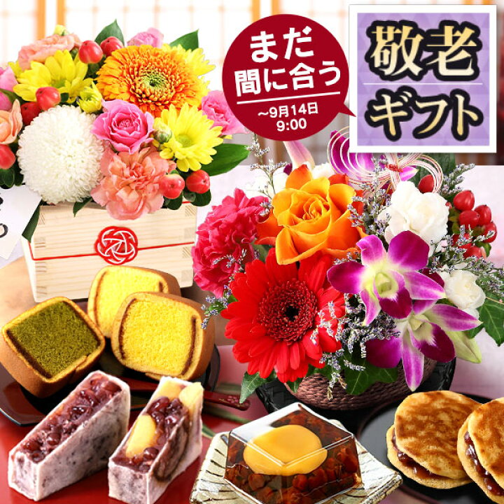 楽天市場 遅れてごめんね 敬老の日 プレゼント ギフト 花 スイーツ 送料無料 和菓子 セット フラワー アレンジメント バラ ガーベラ 文明堂 虎屋本舗 コロンバン イベントギフトb 21 Bunbun Bee ｂｕｎｂｕｎ ｂｅｅ