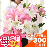 まもなく値上がり！【300円OFFクーポン】早割 母の日 母の日ギフト プレゼント 花 ギフト 花束 ブーケ オ…