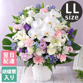 【最短 翌日届け 14時まで】 お供え お悔やみ 花 お盆 旬のおまかせアレンジメント LL 供花 仏花 フラワー ギフト プレゼント メモリアル アレンジ お彼岸 法要 供養 初盆 命日 お悔み 法事 四十九日 枕花 仏事 弔事 供花 喪中