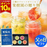 【ポイント10倍 7/10まで】 父の日 ギフト 2026 送料無料 5種の フルーツ ゼリー お中元 早割 クーポン …