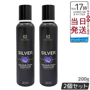 �y2�{�Z�b�g�zKYOGOKU �V���o�[�J���[�t�H�[���R���f�B�V���i�[ 200g �A�^�C�v �J���[�R���f�B�V���i�[ �� �J���[�g���[�g�����g �����P�A ���΂ݖh�~ ���Z�x�Y�_ �_���[�W�P�A �ێ� �T������