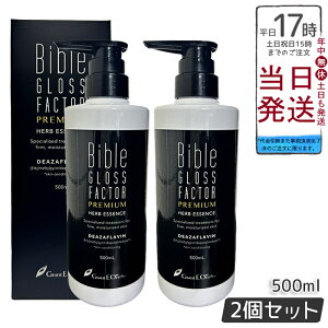 y2Zbgzn[uGbZX et 500ml Bible GLOSS FACTOR oCuOXt@N^[ XLPA ϕi qgbזE ێ f n {