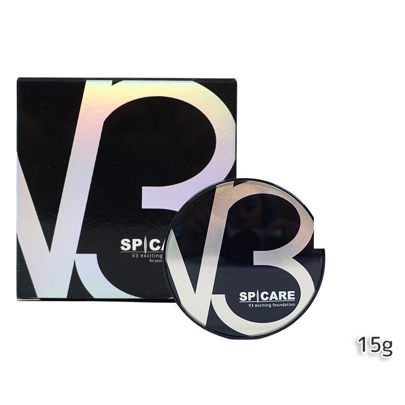 SPICARE V3 エキサイティングファンデーション 15g | 天然針水光注射ファンデーション | オールインワン | 韓国化粧品 | リフトアップ ツヤ 透明感 ハリ