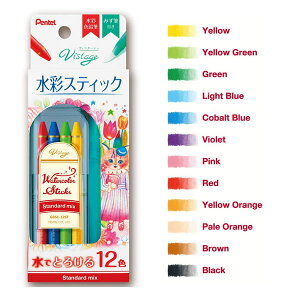 ؂Ă^Vistage ʃXeBbN X^_[h MIXiGSS1-12STj/ʐFM/BX^[W/~bNX Pentel