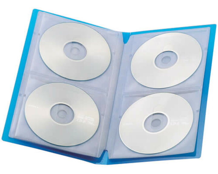 楽天市場 収納数24枚 スマートバリュー Cd Dvdファイル 10j 354 051 ブルー 24枚 タテ入れ 固定式 整理しやすい背表紙とスリーブケース付 Smartvalue ぶんぐる