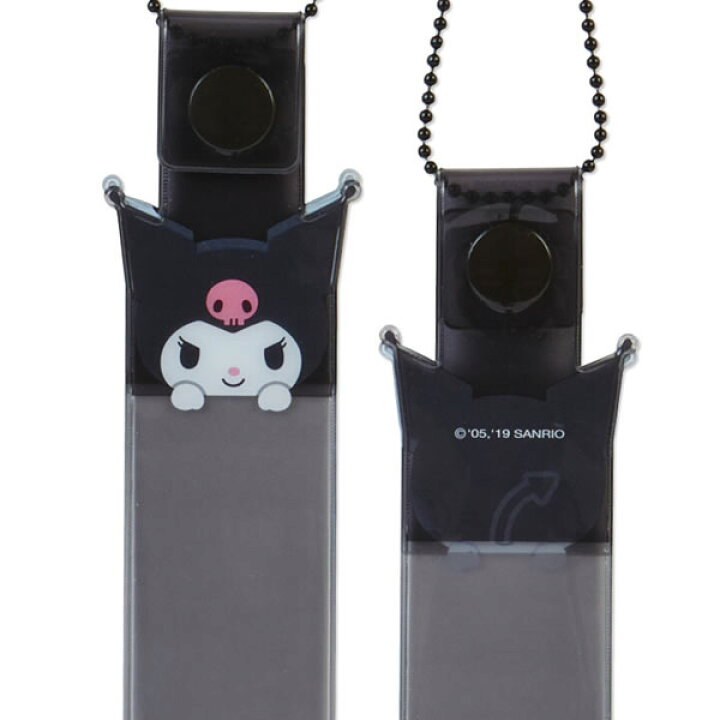 楽天市場 数量限定 サンリオ エンジョイアイドル 銀テホルダー 黒 クロミ H16 Sanrio 銀テープを更にかわいくしてくれるフェイス付き ぶんぐる