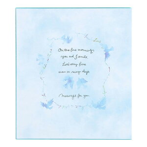 ミドリ/カラー色紙 二つ折り 青い鳥柄(33139006)表紙には銀箔押しが入っており、ほどよい上品さのある色紙 midori/デザインフィル