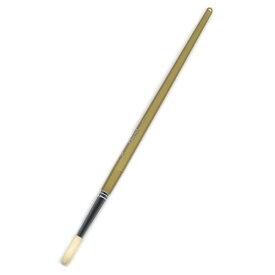 ぺんてる／高級画筆 丸筆 豚毛 15号 (ZBS3-15) 毛抜けに強い筆で、丈夫なプラスチック軸です。 Pentel