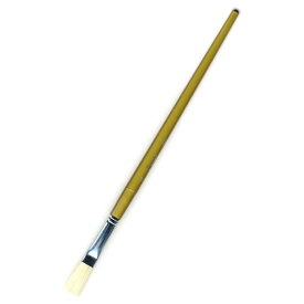 ぺんてる／高級画筆 平筆 豚毛 12号 (ZBS4-12) 毛抜けに強い筆で、丈夫なプラスチック軸です。 Pentel