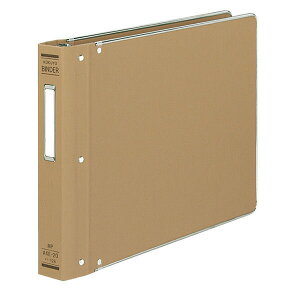 【A4-E・横型】コクヨ/バインダーMP・布貼り(ハ-128) 20穴 収容枚数200枚 ふち金付き 表紙・背部とも布貼りの、丈夫な標準型バインダー KOKUYO