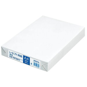 コクヨ/レセプト用紙 無地A4 穴径5mm 1穴 500枚(KB-RP39H1)医療費の請求、審査支払い機関に提出する医療明細書をプリントする印刷用紙 KOKUYO