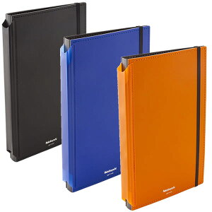 【全3色】ナカバヤシ/折りたたみクリップボード(QB-FA4E)持ち運びに便利なゴムバンド付き。 Nakabayashi