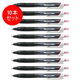 【10本セット】三菱鉛筆／油性ボールペン　ジェットストリーム スタンダード 1.0mm 赤 10本入（SXN15010.15）（SXN-150-10.15） uni