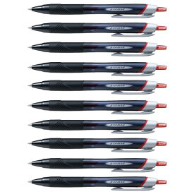 【10本セット】三菱鉛筆／油性ボールペンジェットストリーム スタンダード 0.38mm 赤 10本入（SXN15038.15）（SXN-150-38.15 ）