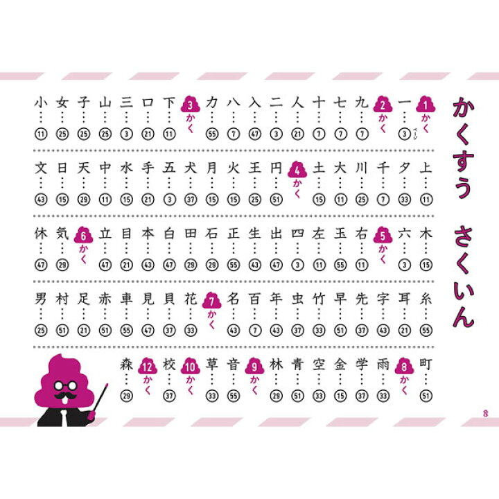 楽天市場 文響社 うんこドリル かん字もんだいしゅう編 小学1年生 1178 全例文に うんこ を使った漢字ドリル ぶんぐる