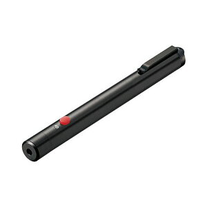 コクヨレーザーポインター＜RED＞（ELP-R10）ペンタイプ　赤色光使用　お試し用単4電池付き　約2倍明るい赤色光を採用／KOKUYO