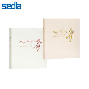 【全2色】セキセイ/ハーパーハウス チェキアルバム ウエディング (XP-1122) トビラ紙入り 贈り物にぴったりなケース入り sedia