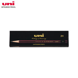 【硬度：2H〜2B】三菱鉛筆／uni ユニK（N） 6角 1ダース（UKN）紙箱　長年にわたって愛されるベストセラー！