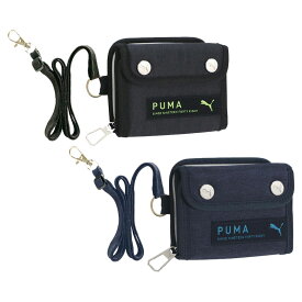 【全2色】クツワ／PUMA　ダブルホックLCPウォレット（PM383）コインケース　プーマ　KUTSUWA