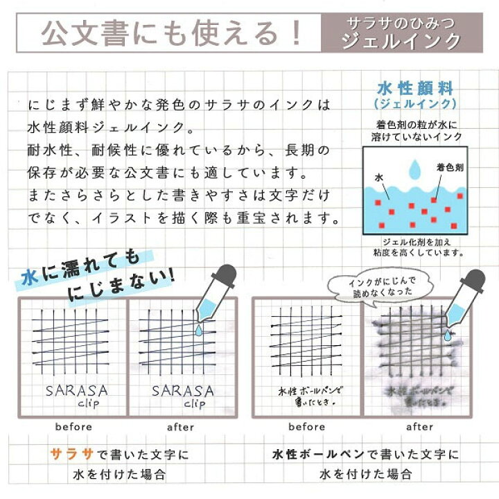 楽天市場 数量限定 全5色 ゼブラ サラサクリップ リラクゼーションカラー Jj15 ボール径0 5mm Sarasa Clip 人気のさらさらとしたなめらかな書き味 Zebra 水性ボールペン ぶんぐる